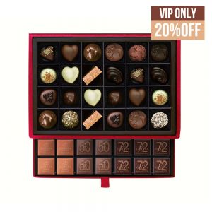Chocolate Luxury Gift Box Red 59pcs