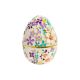 Spring Beaded Egg Shaped Mini Easter Egg Chocolate Gift Box 12pcs