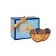 Dark and Milk Chocolate Butterfly Cookies Gift Box 4pcs