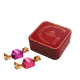 Wedding Chocolate Red Tin Box 2pcs