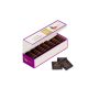 PURE 85% Dark Chocolate Carré Gift Box 21pcs