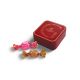 Wedding Chocolate Red Tin Box 2pcs