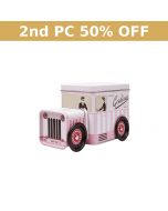Heritage Pink Van Chocolate G Cube Truffle Tin 10pcs
