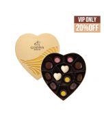 Chocolate Gold Heart Collection 12pcs