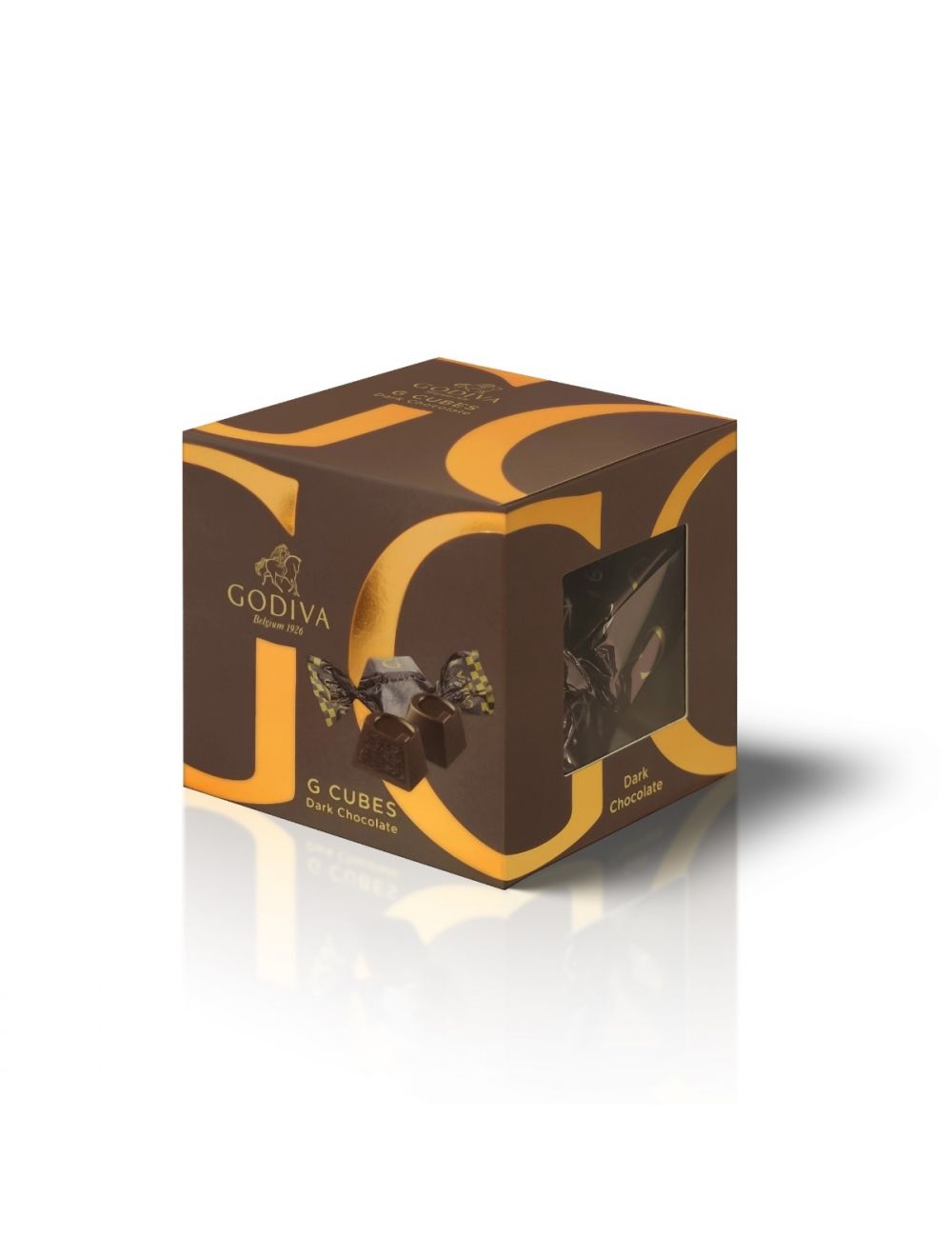 Dark Chocolate G Cube Truffle 5pcs