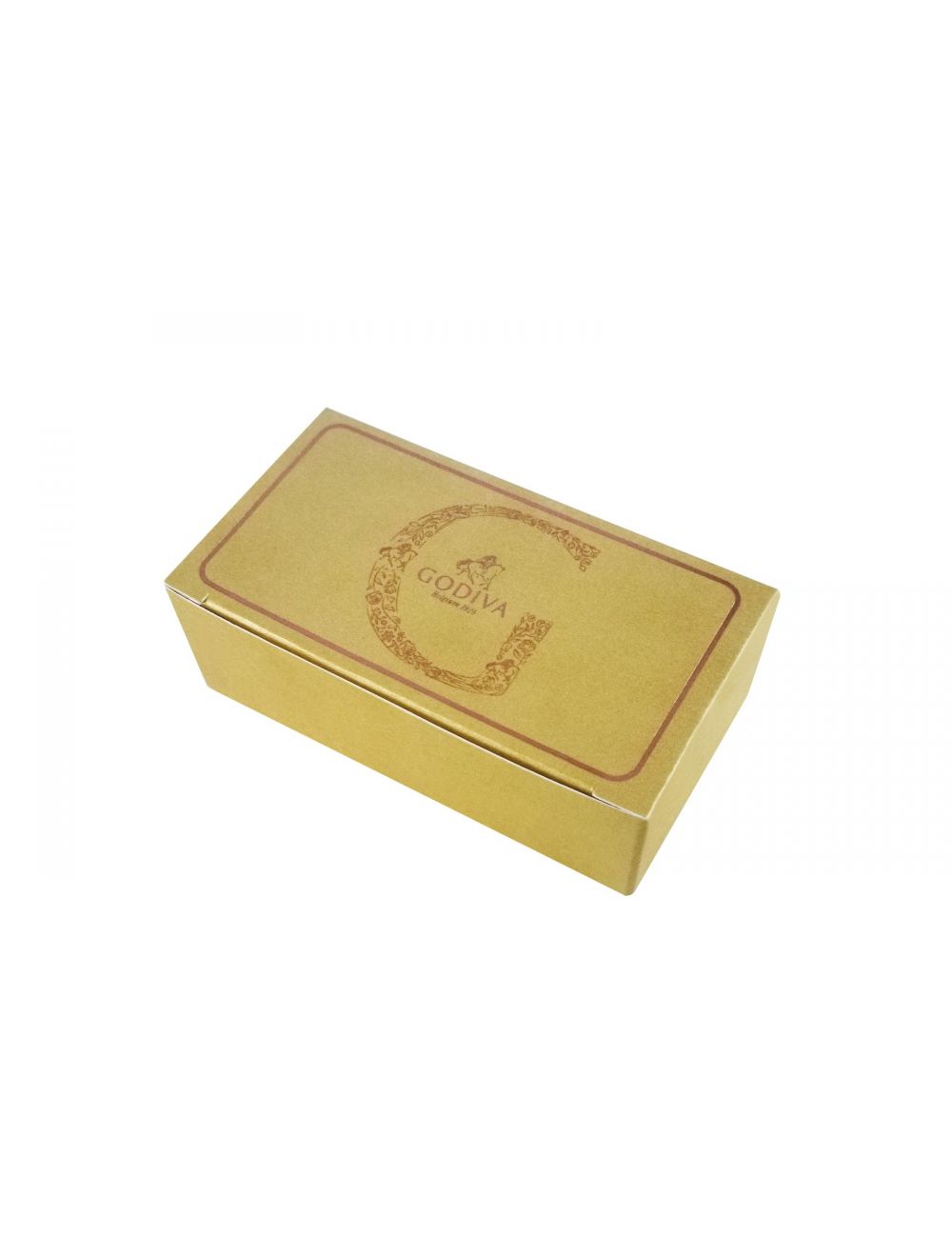 Wedding Chocolate Gold Folding Box 2pcs