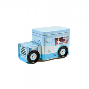 Heritage Blue Van Chocolate G Cube Truffle Tin 10pcs